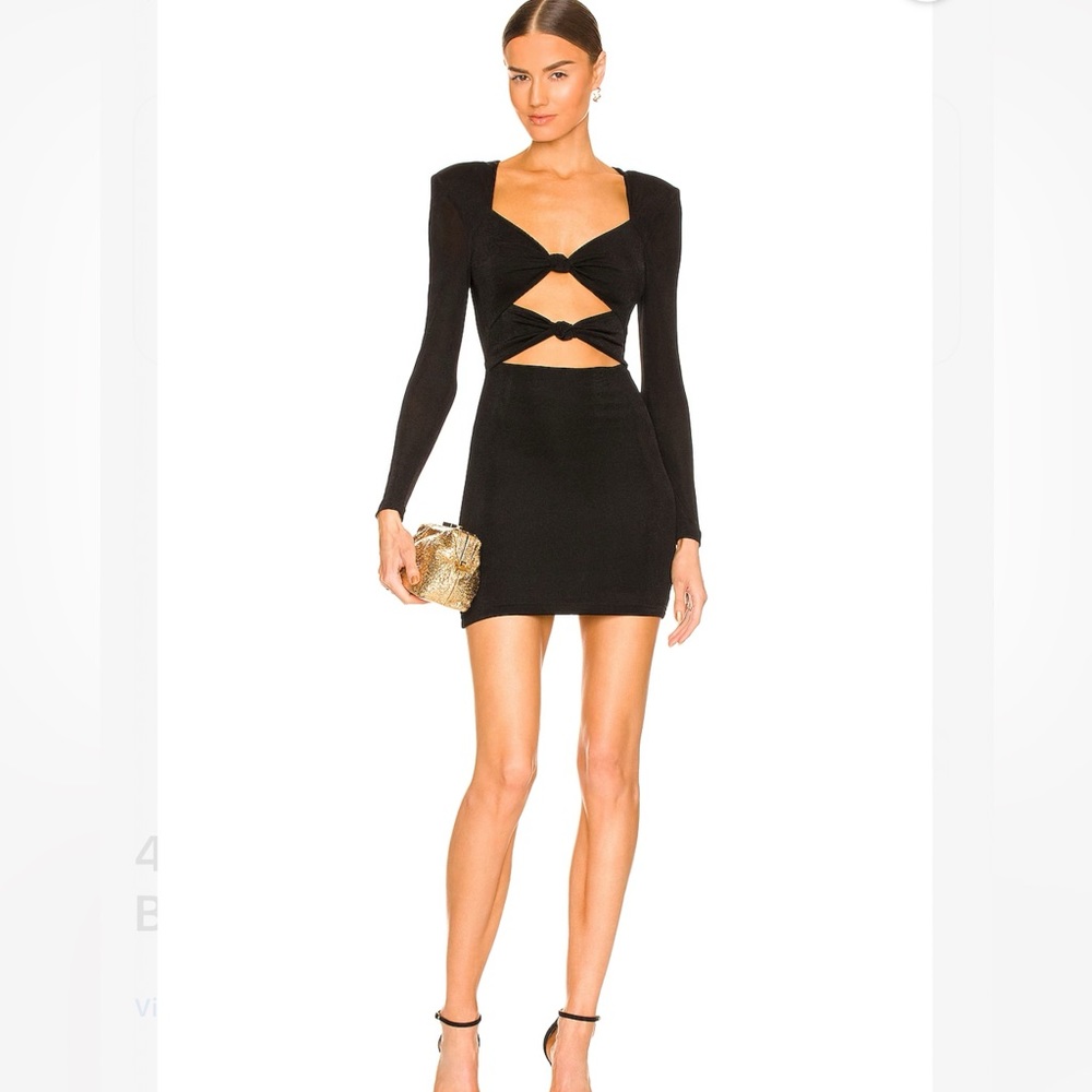NWT MISHA Gracie cut out Drew’s in black sz US 8 SOLD OUT ONLINE